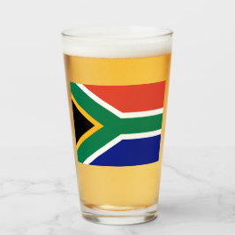 Verre Drapeau de l'Afrique du Sud