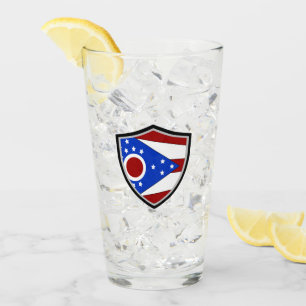Verre Drapeau de l'Ohio