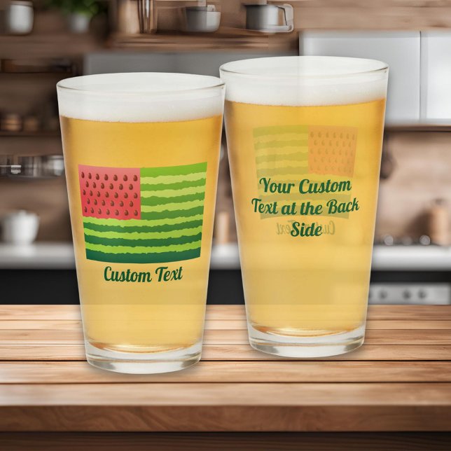 Verre Drapeau de pastèque (Créateur téléchargé)