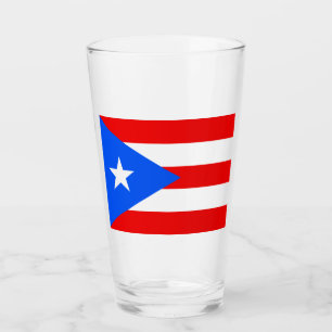 Verre Drapeau de Porto Rico (Porto Rico)