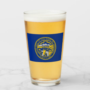 Verre Drapeau d'État du Nebraska