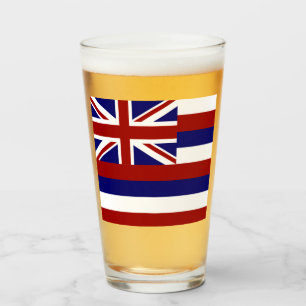 Verre Drapeau d'Hawaï