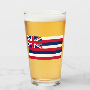 Verre Drapeau d'Hawaï (État des États-Unis)