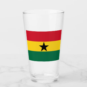 Verre Drapeau du Ghana