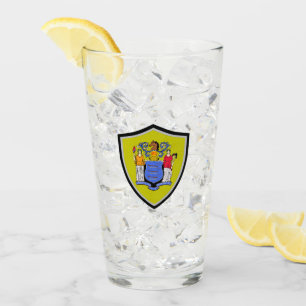 Verre Drapeau du New Jersey