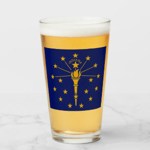VERRE DRAPEAU INDIANA