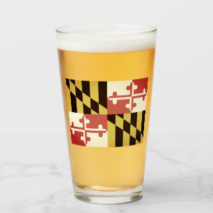 Verre Drapeau MARYLAND -