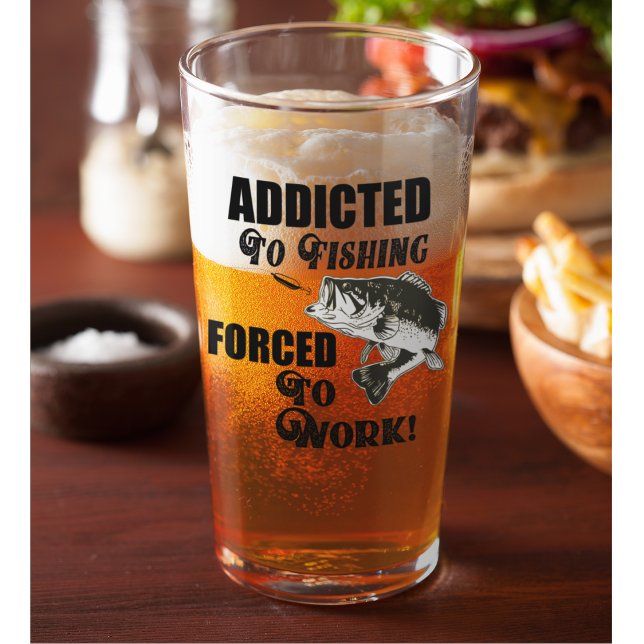 Verre Drôle Basse Pêche Devis Sports Hobby (Créateur téléchargé)