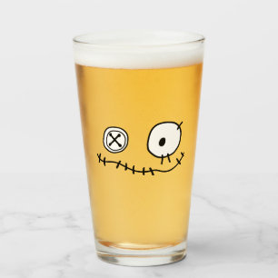 Verre drôle de crépuscule mignon personnage de dessin an
