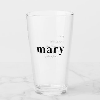 Verre Drôle Mary Pidgin Style Hawaïen Local