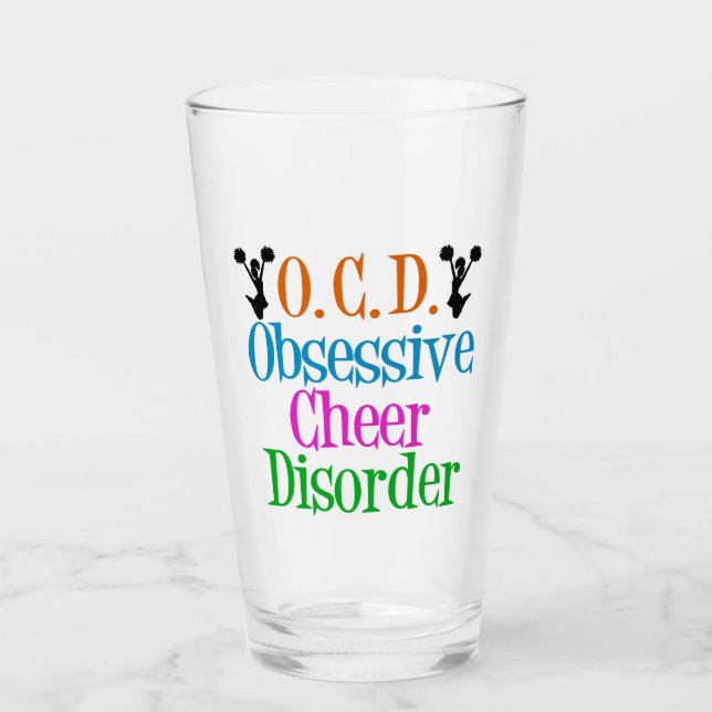 Verre Drôle Obsessionnel Trouble de la joie (Devant)