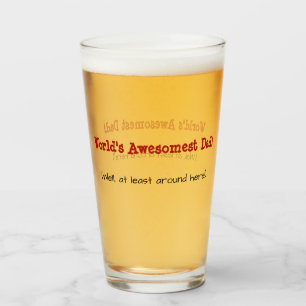 Verre Drôle   Papa le plus malheureux du monde   FÊTE DE