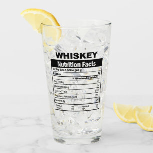 Verre Drôle Whiskey Nutrition Facts Glass