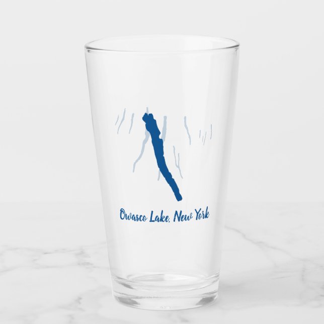 Verre du lac Owasco (Devant)