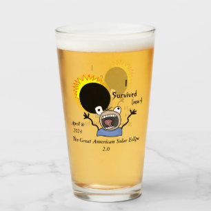 Verre Édition Solaire Eclipse Survival 2024