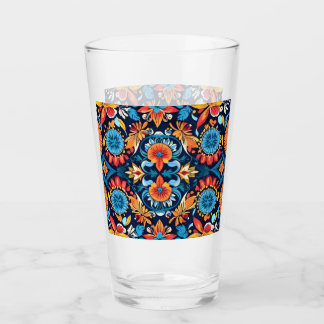 Verre Élégance Florale Bohème Colorée : Mandala Vibrant