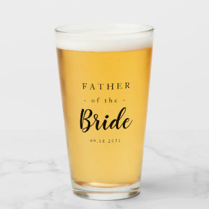 Verre Élégant père de la mariée