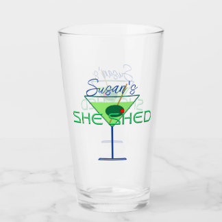 Verre Elle Shed Woman's Man Cave Bar Lunettes de bière