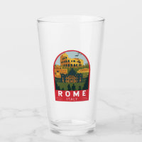 Emblème Rome Italie Travel Retro