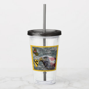 Verre En Acrylique 1re division de cavalerie - Première équipe améric