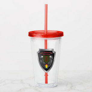 Verre En Acrylique 1re division d'infanterie "Big Red One"