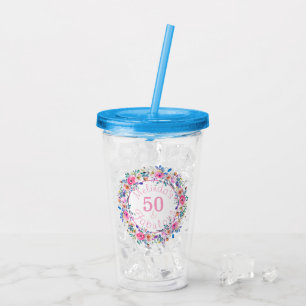 Verre En Acrylique 50 et Fab Garden Party