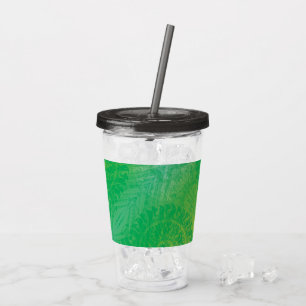 Verre En Acrylique Acceptation   Médaillons de saumons jaunes bleus