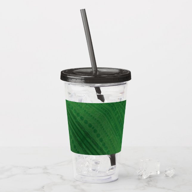 Verre En Acrylique Acceptation | Motif de Boho écologique (Devant glace)