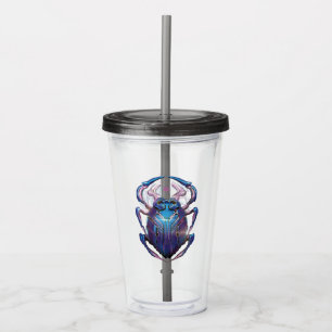 Verre En Acrylique Affiche théâtrale Blue Beetle Scarab