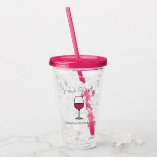Verre En Acrylique Âgé à la perfection vin 50e anniversaire