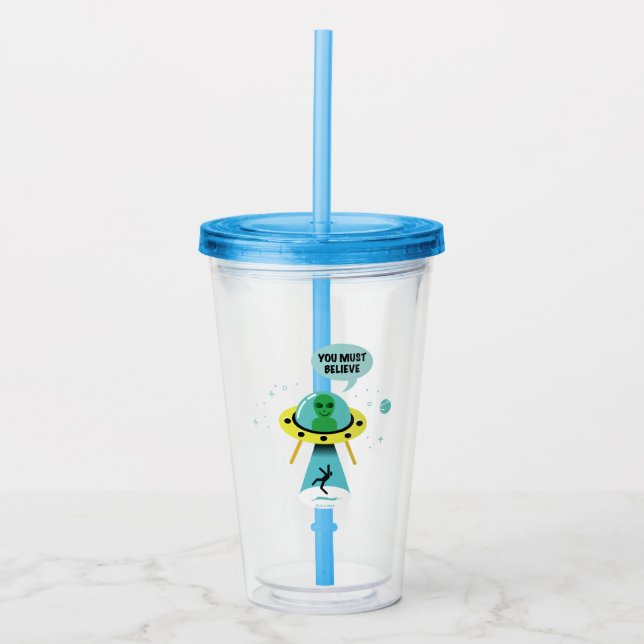 Verre En Acrylique Aliens (Devant)