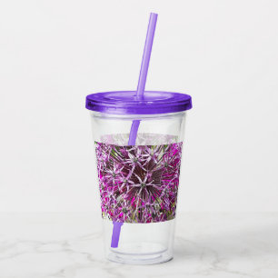 Verre En Acrylique Allium & Fleurs d'été