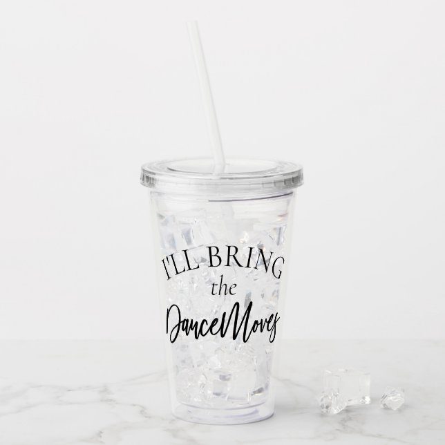 Verre En Acrylique Amène les mouvements de danse | Bachelorette (Devant glace)