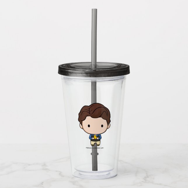 Verre En Acrylique AMIS™ | Chandler Chibi (Devant)