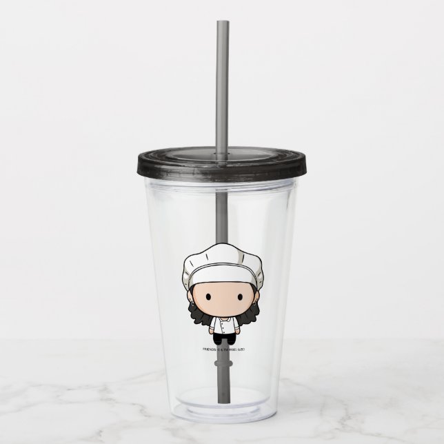 Verre En Acrylique AMIS™ | Monica Chibi (Devant)