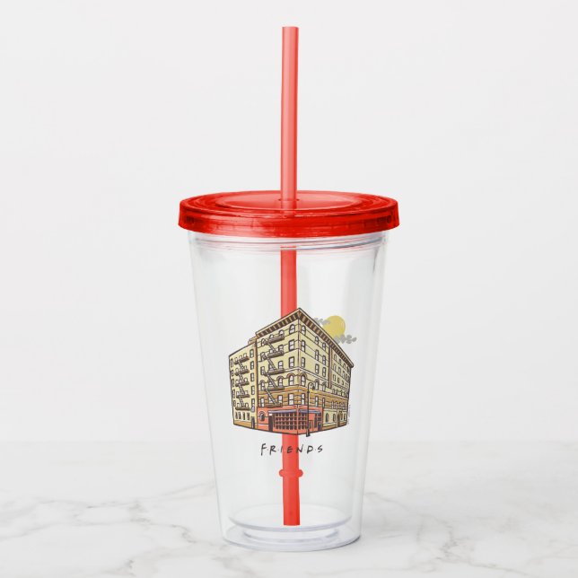Verre En Acrylique AMIS™ | Monica's Apartment Building (Devant)