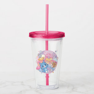 Verre En Acrylique Anime Tom et Jerry Candy Party