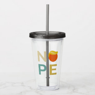 Verre En Acrylique Anti-Trump - Nope Edition III