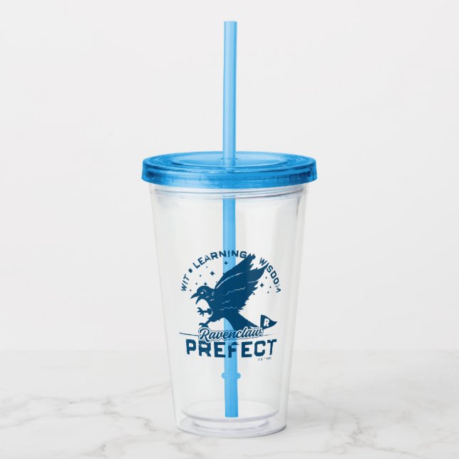 Verre En Acrylique Badge Préfet RAVENCLAW™ (Devant)