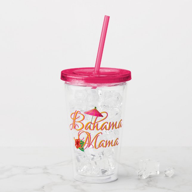 Verre En Acrylique Bahama Mama (Dos glace)