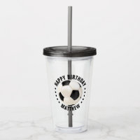 Balle de Football Joyeux Anniversaire Nom