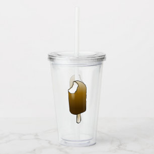 Verre En Acrylique Barre de glace recouverte de chocolat