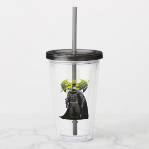 Verre En Acrylique Batman Power Up Caractère Art
