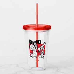 Verre En Acrylique Ben 10 Going Hero