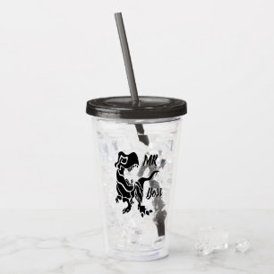 Verre En Acrylique Black Trex le Boss Dino