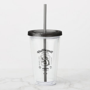 Verre En Acrylique Blason Dévouement Patience Loyauté POUFFSOUR™