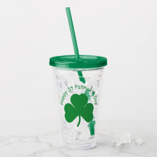 Verre En Acrylique Bonne Saint Patrick's Day