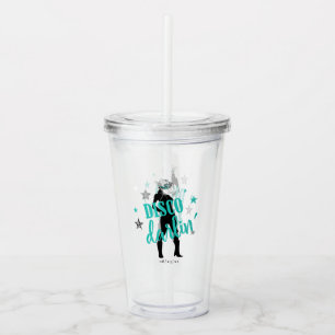 Verre En Acrylique Boots 'n Bling Disco Darlin' Turquoise ID925 