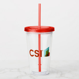 Verre En Acrylique Bouteille d'eau acrylique CSI