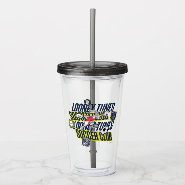 Verre En Acrylique BUGS BUNNY™ LOONEY TUNES™ Soccer Club (Devant)
